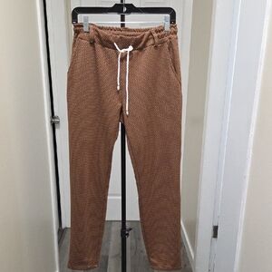 Caposhie Made In Italy Polka Dot Joggers